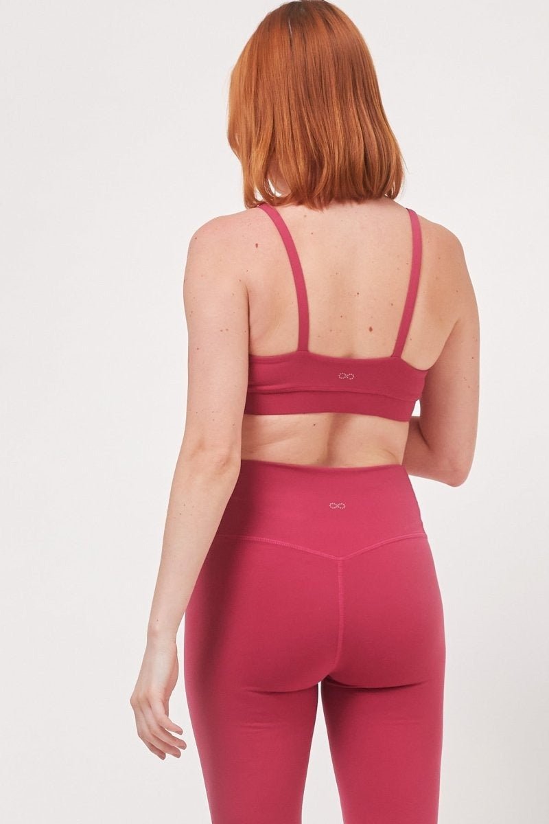 Low Impact Sports Bra with Thin Straps, Yoga Bra - TGC Boutique - Activewear
