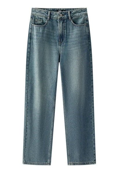 Straight Leg Jeans for Women, Mid Rise Straight Jeans - TGC Boutique - Jeans