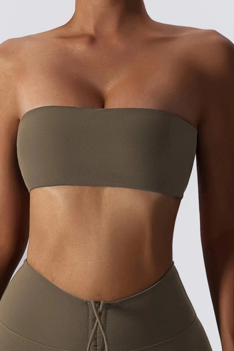 Strapless Bandeau Bra with Removable Padding - TGC Boutique - Bras
