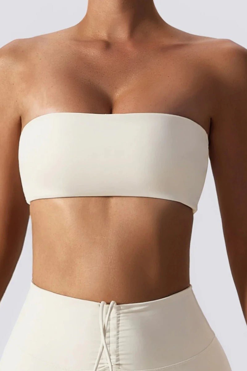 Strapless Bandeau Bra with Removable Padding - TGC Boutique - Bras