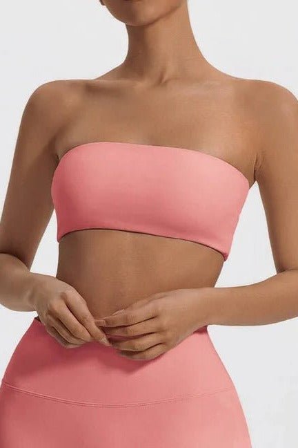 Strapless Bandeau Bra with Removable Padding - TGC Boutique - Bras
