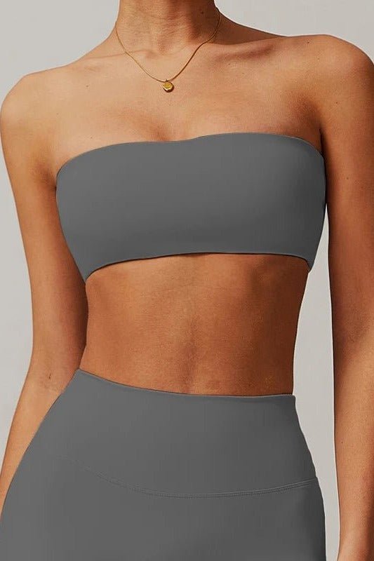 Strapless Bandeau Bra with Removable Padding - TGC Boutique - Bras