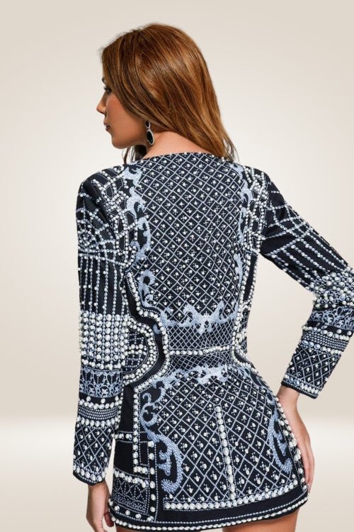 Adriana Pearl Blazer Dress - TGC Boutique - Blazer Dress