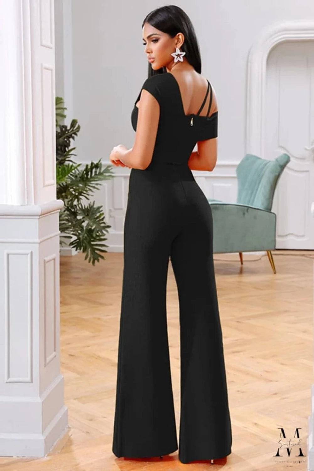 2023 Summer African Style Two Piece Jumpsuit Set: Tank Top And Empire Flare  Pants Suit Solid Streetwear Clothing Outfit From Youngbrother, $20.09 |  DHgate.Com