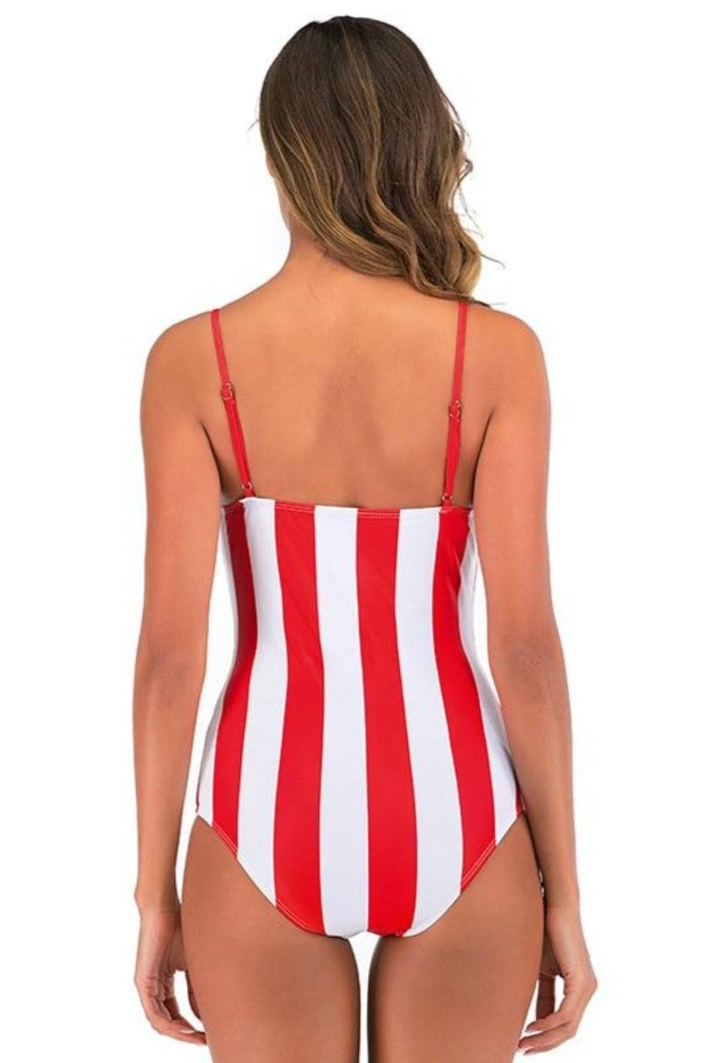 Red bandage swimsuit store
