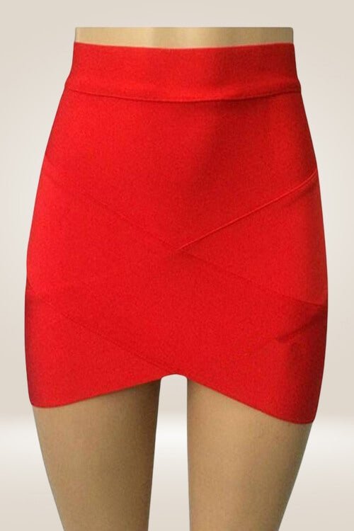Elastic Bodycon Micro Mini Skirt - TGC Boutique - Skirt