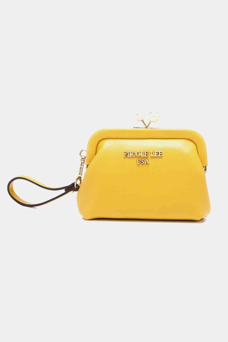 Elise Pearl Vegan Leather Coin Purse - TGC Boutique - Handbags