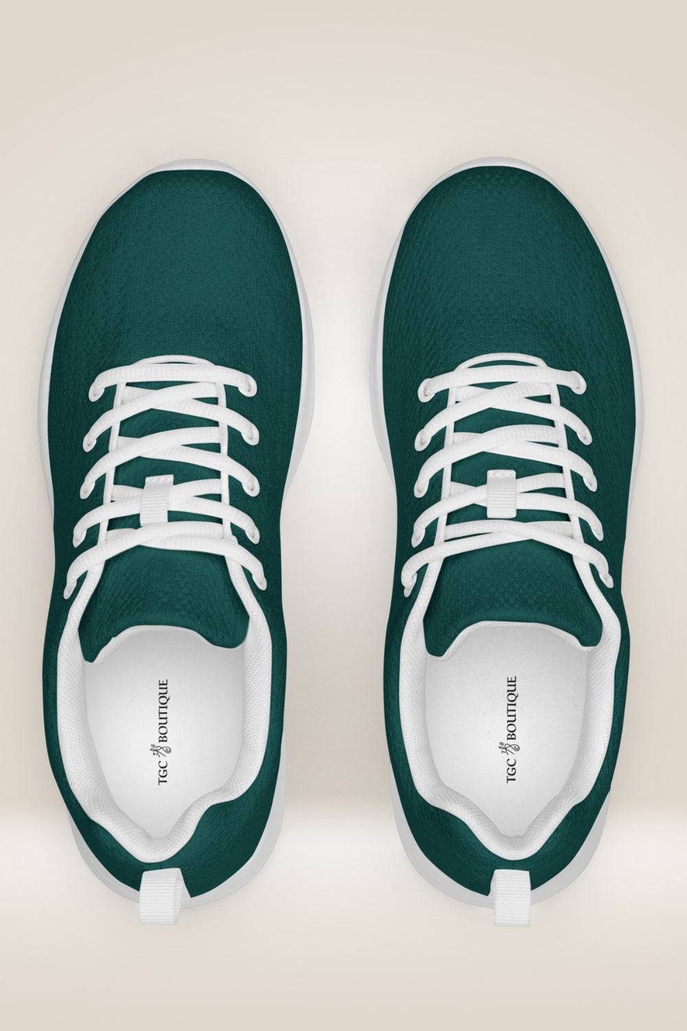 Forest Green Lace Up Sneakers - TGC Boutique - Sneakers