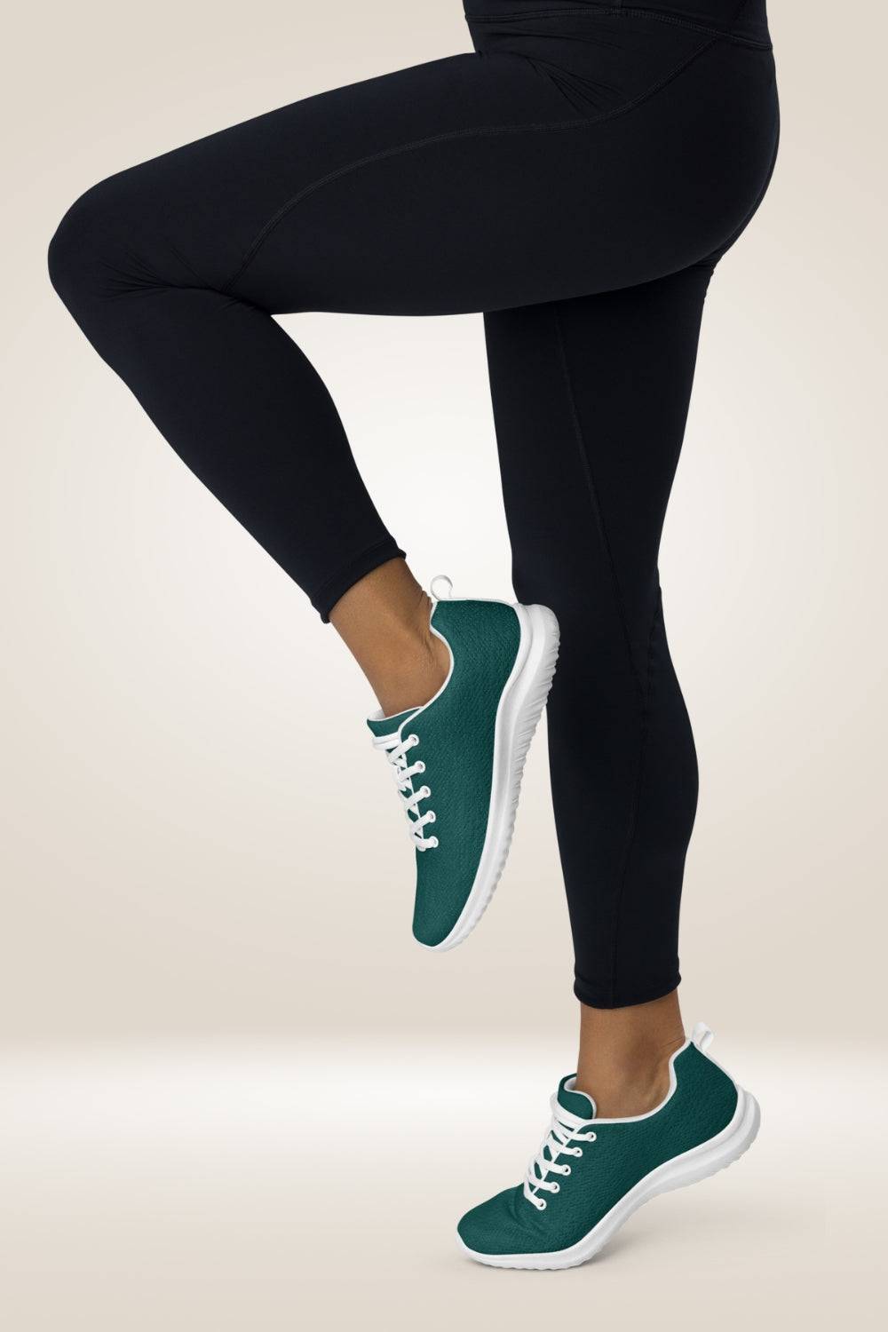 Forest Green Lace Up Sneakers - TGC Boutique - Sneakers
