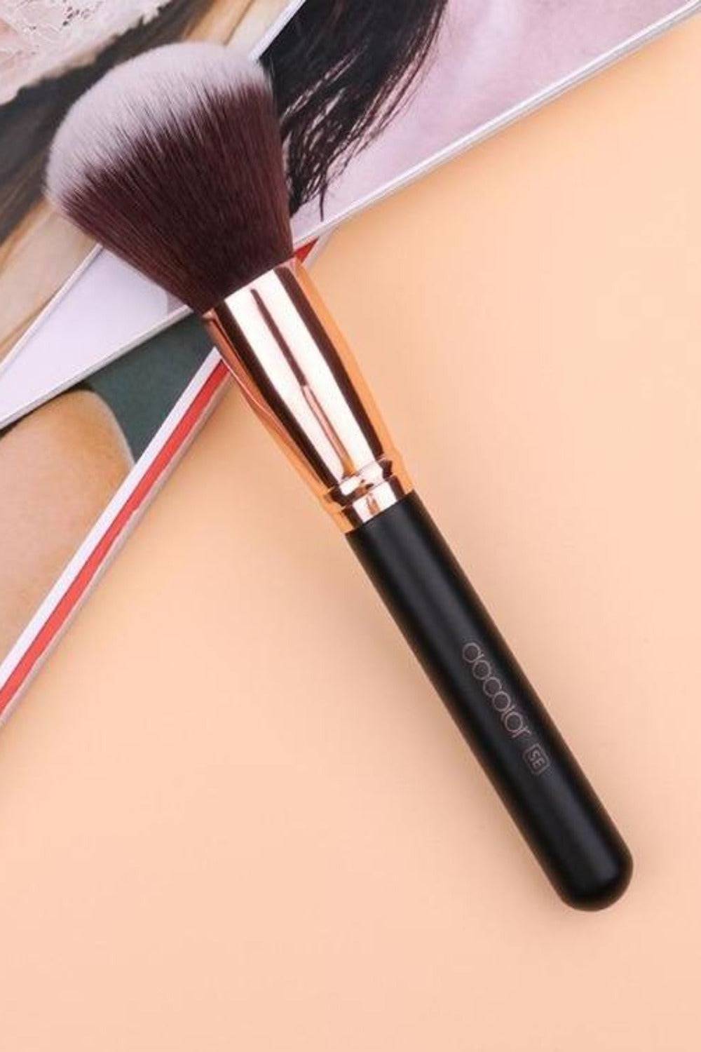 Foundation Fan Contour Flat Top Highlighter Makeup Brushes - TGC Boutique - Makeup Brushes