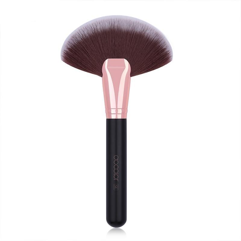 Foundation Fan Contour Powder Flat Top Buffing Highlighter Makeup Brushes - TGC Boutique - Makeup Brushes