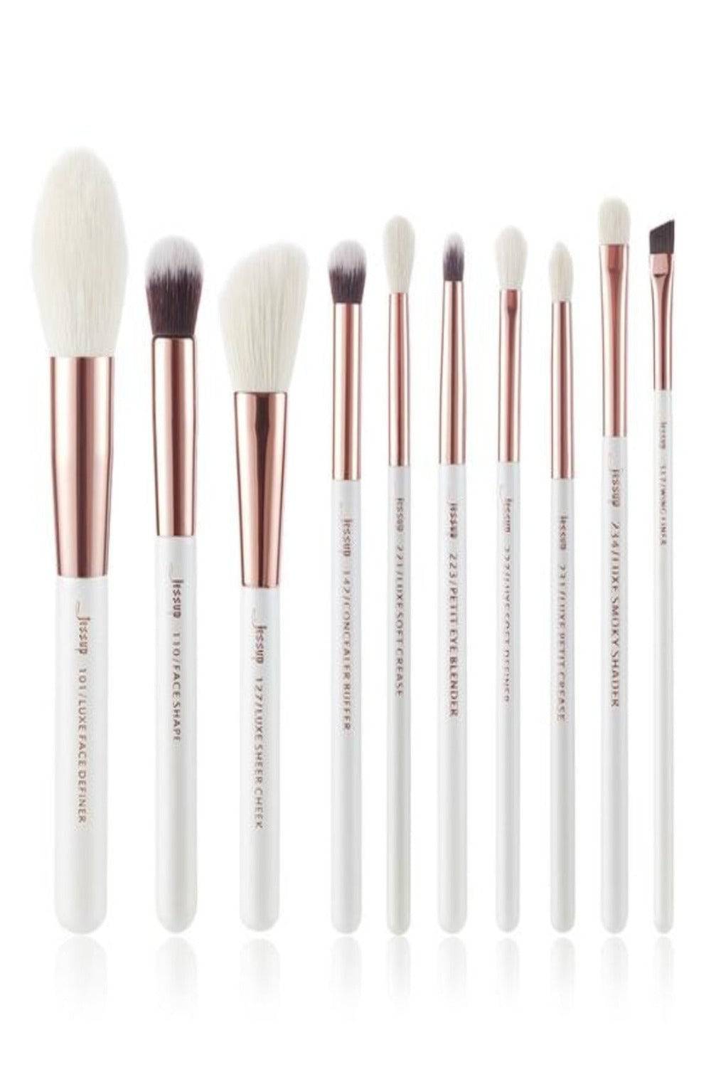 Girl On The Go Professional Makeup Brush Set - 10 Pack - TGC Boutique - Makeup Brushes