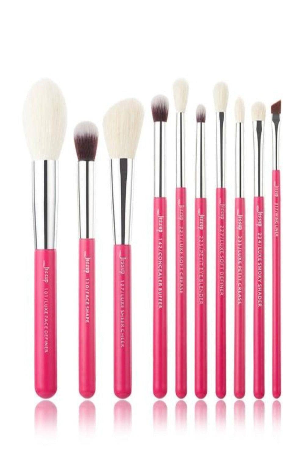 Girl On The Go Professional Makeup Brush Set - 10 Pack - TGC Boutique - Makeup Brushes
