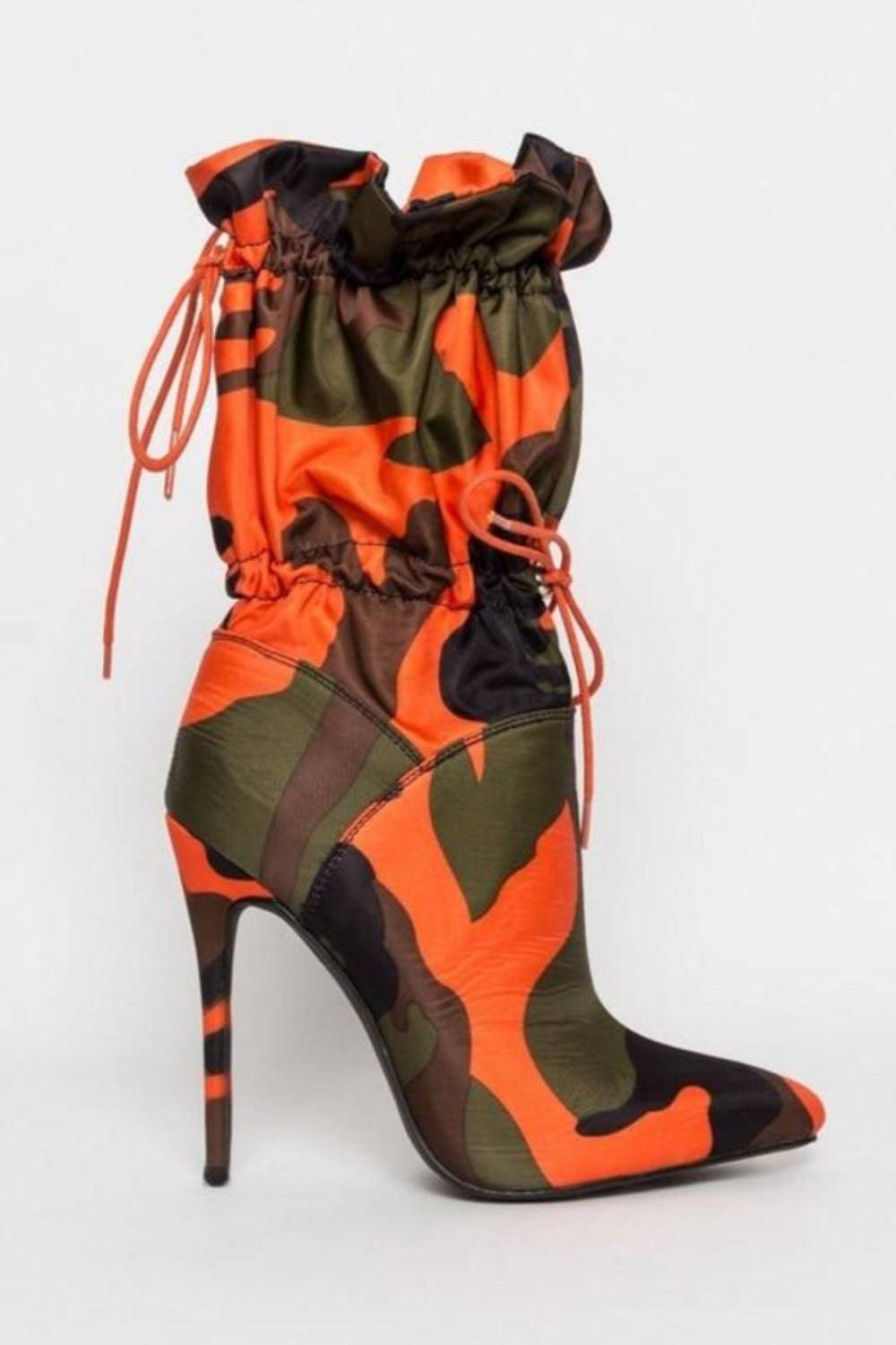 Orange camo outlet boots