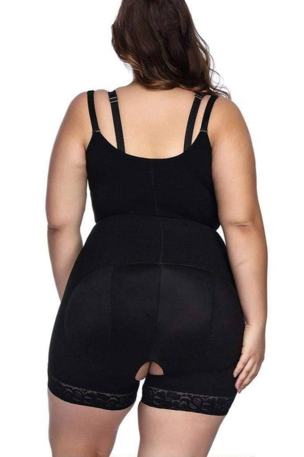 WGHJK Women's Firm Girdle High Back Continuous Wide Strap Body Shaper Tummy  Control Shapewear Girdle (Color : A, Size : X-Large) : : Fashion