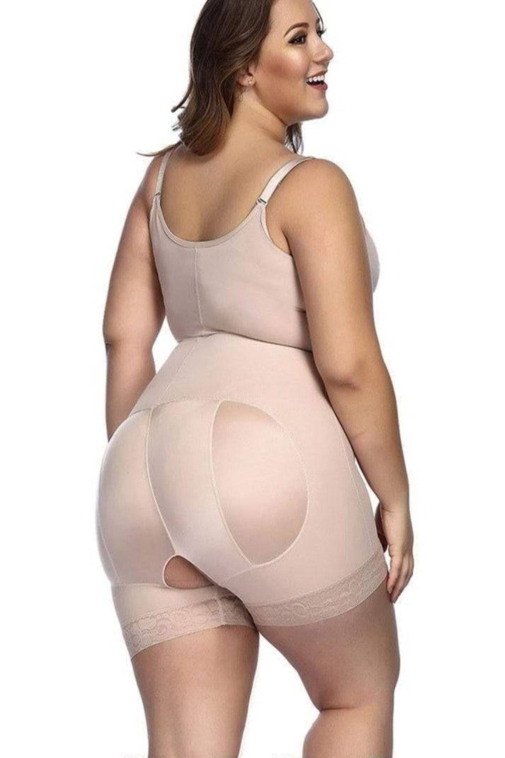 WOMEN COMPRESSION FULL Body Shaper Firm Control Tummy Shapewear Slim  Bodysuit UK £12.79 - PicClick UK