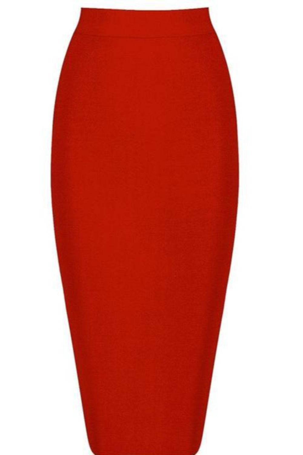 High Waisted Bodycon Pencil Skirt - TGC Boutique - Skirts