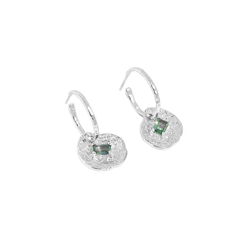 Lotus Leaf Dangling 925 Sterling Silver Earrings - TGC Boutique - Earrings