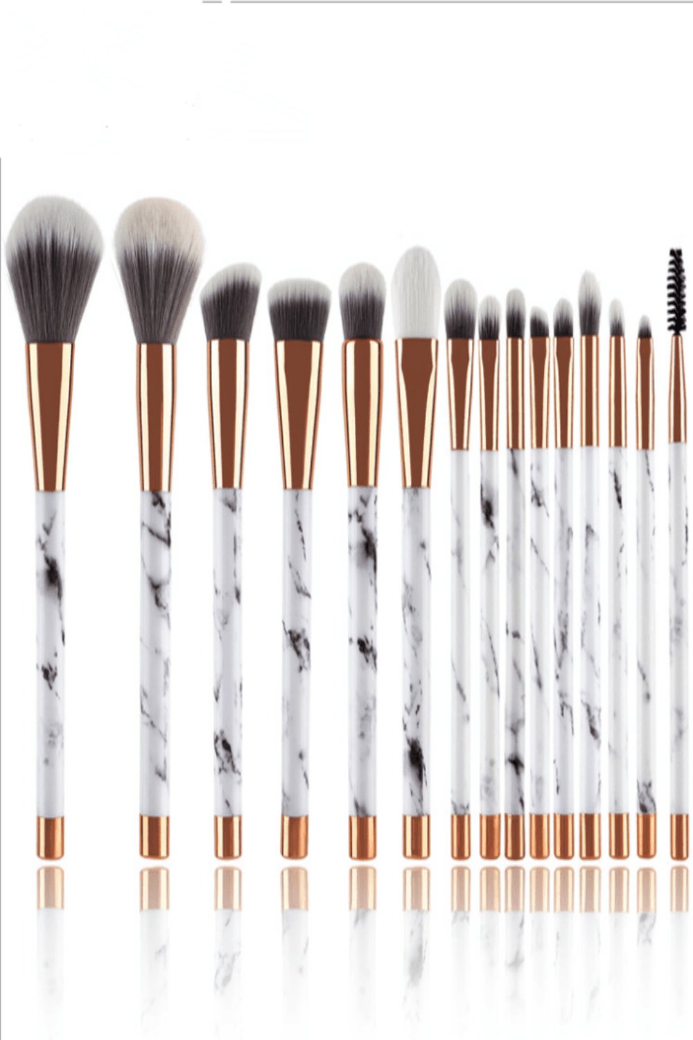 Marble Makeup Brush Sets - 11 Pack - TGC Boutique - Makeup Brush Set