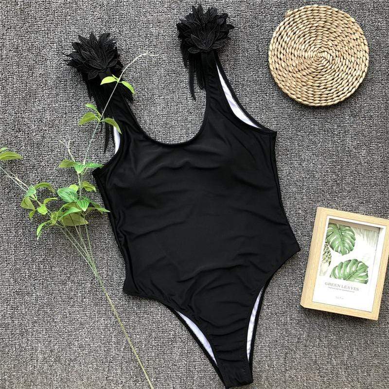 Mother And Daughter Matching Swimsuits In Black - TGC Boutique - Mom and Daughter Swimsuit