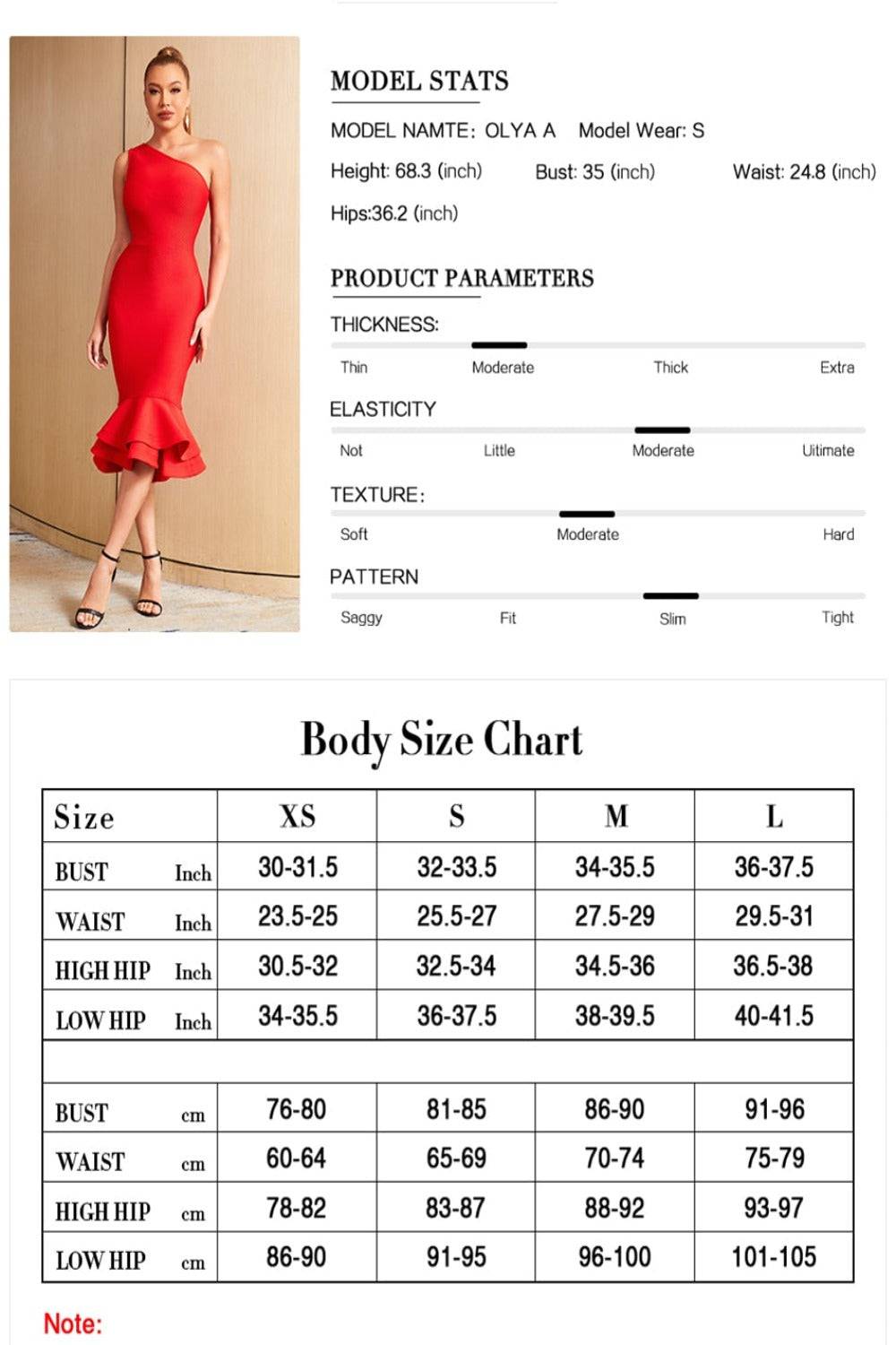 Off Shoulder Ruffle Bodycon Midi Dress - Red - TGC Boutique - Bodycon Dress