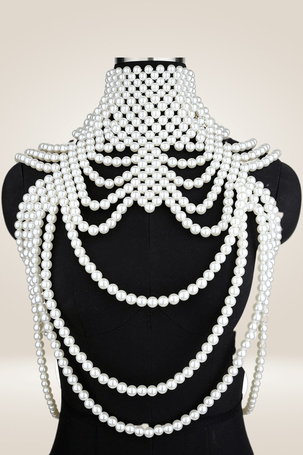 Pearl Body Chain Long Necklaces - TGC Boutique - Body Necklace