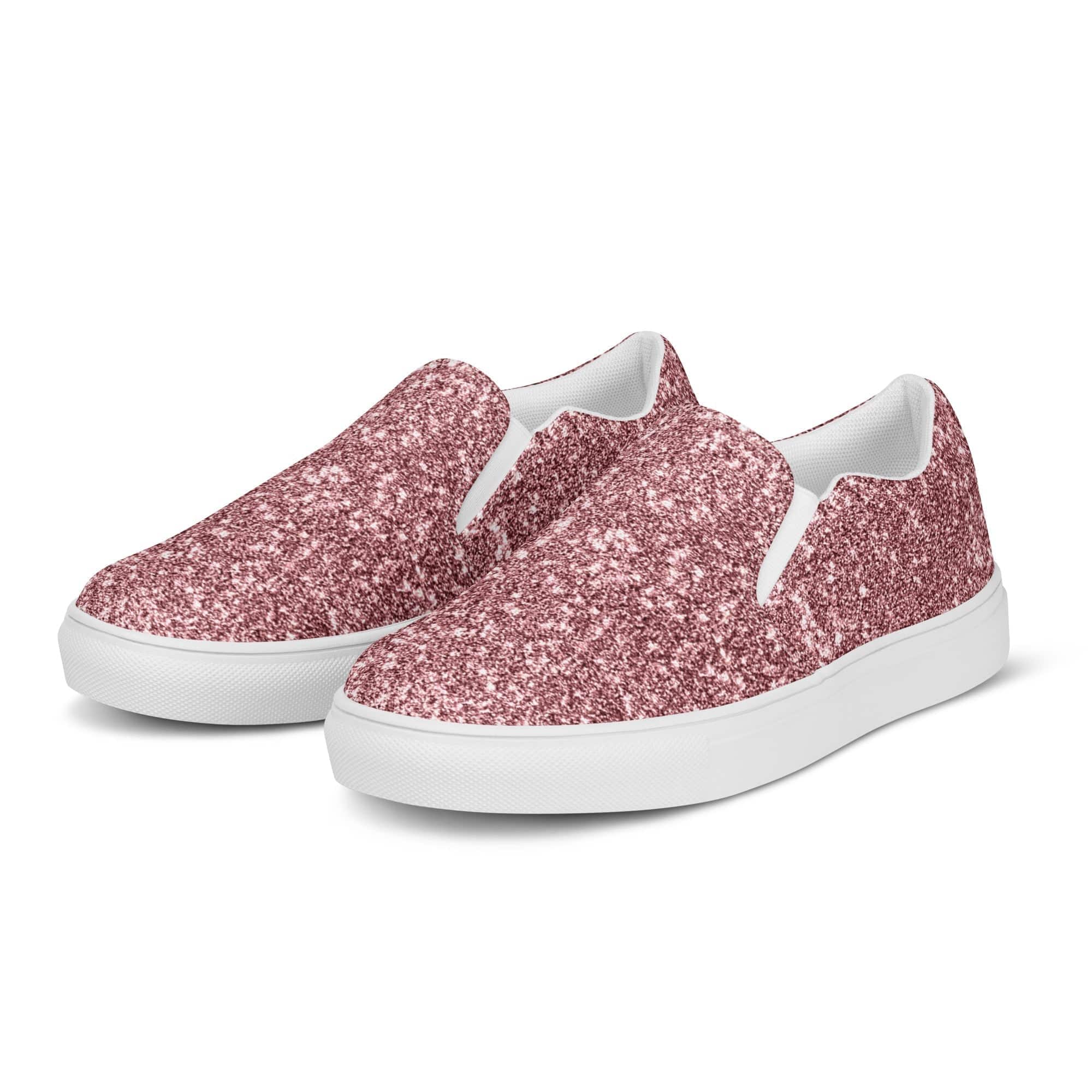 Glitter canvas hotsell shoes womens