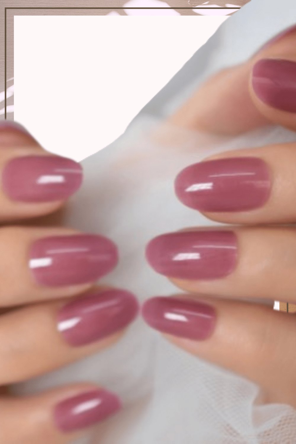 Short Pink Glossy Oval Press On Nails Kit - TGC Boutique - Press On Nails