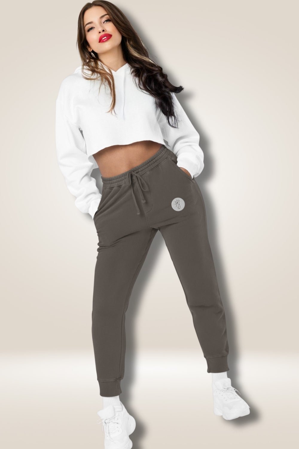 Gray High Waisted Faux Leather Leggings - TGC Boutique