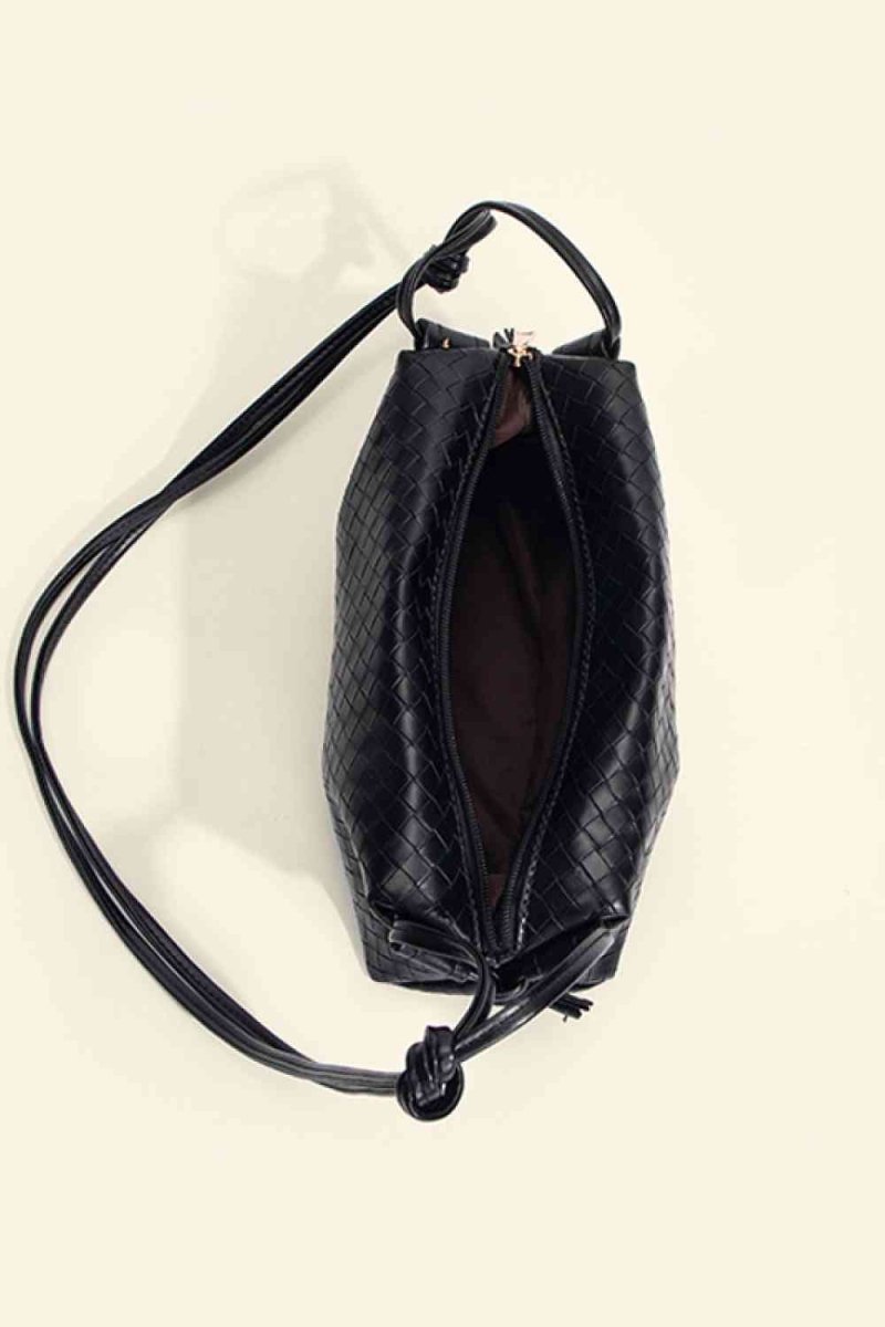 Vegan Leather Knot Detail Shoulder Bag - TGC Boutique - Handbags