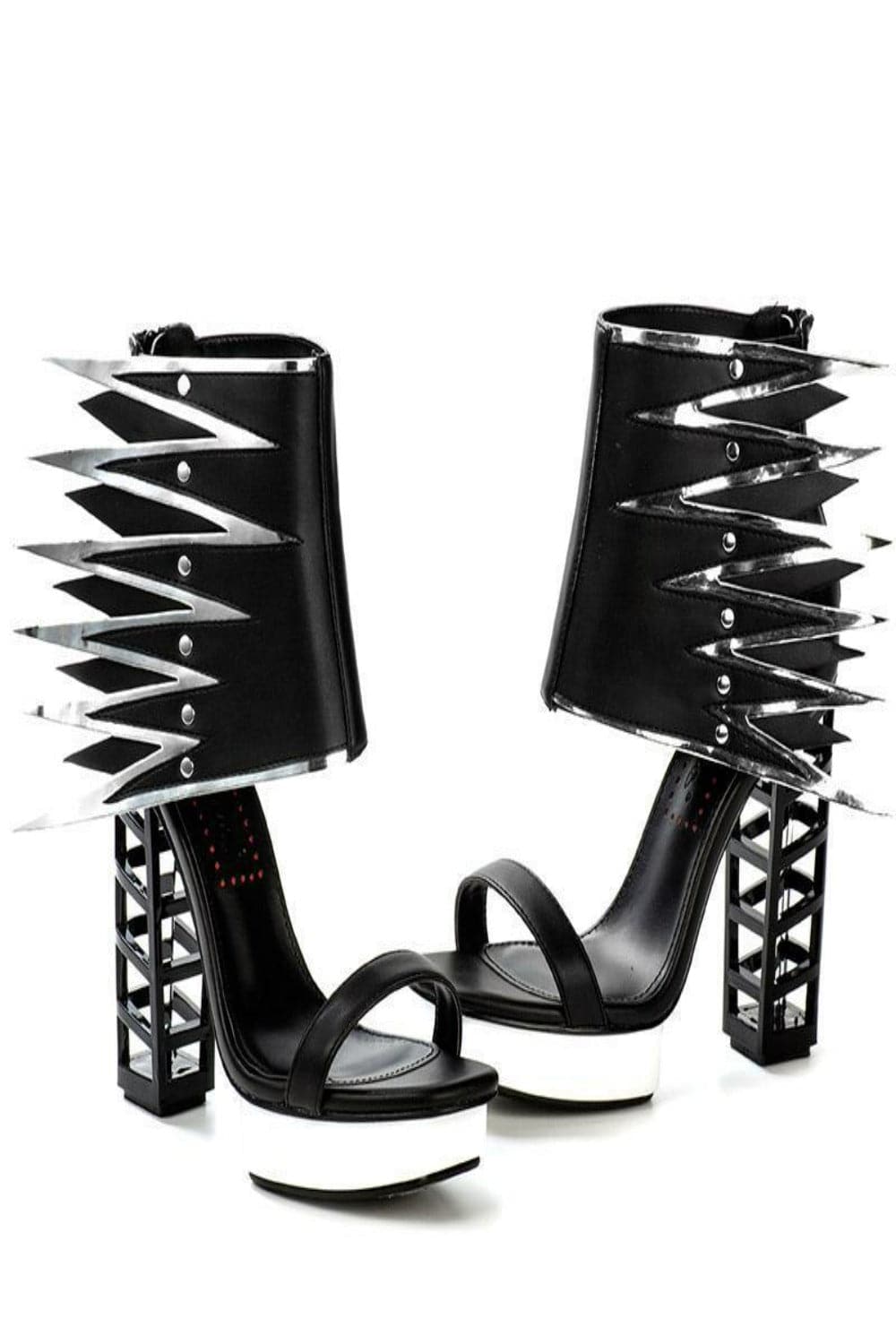 Winged You In High Chunky Heel Platform Sandals - TGC Boutique - Shoes