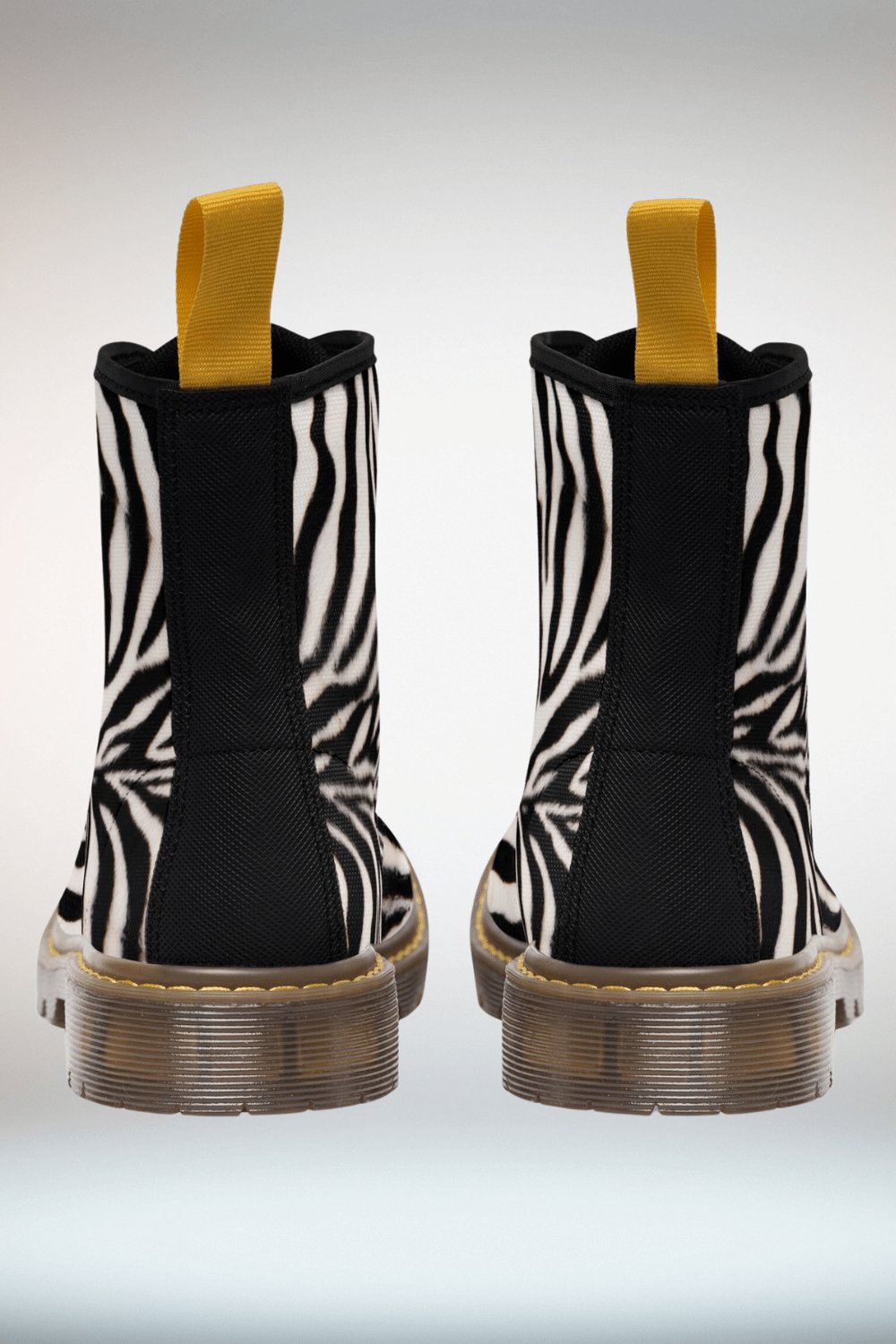 Zebra Print Lace Up Ankle Boots - Brown Sole - TGC Boutique - Ankle Boots